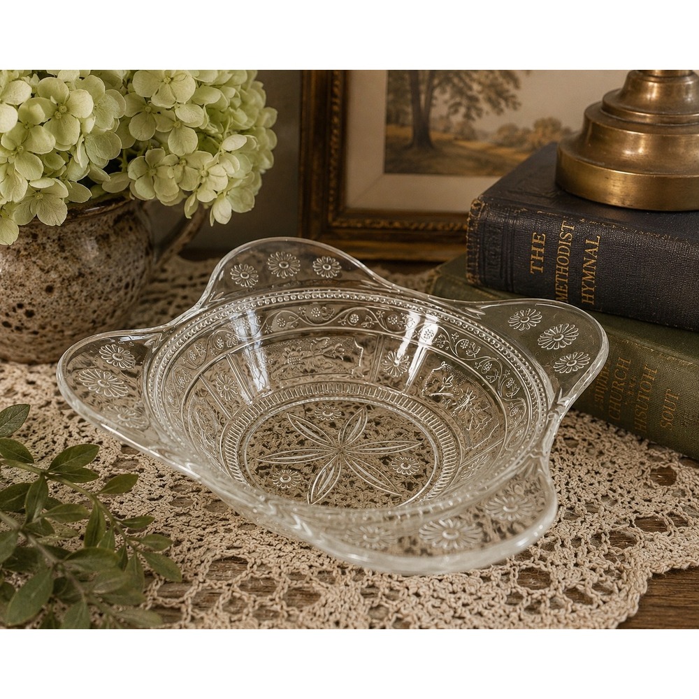Antique Bryce Brothers Willow Oak Butter/Cheese Dish w/no lid 1880's Replacement